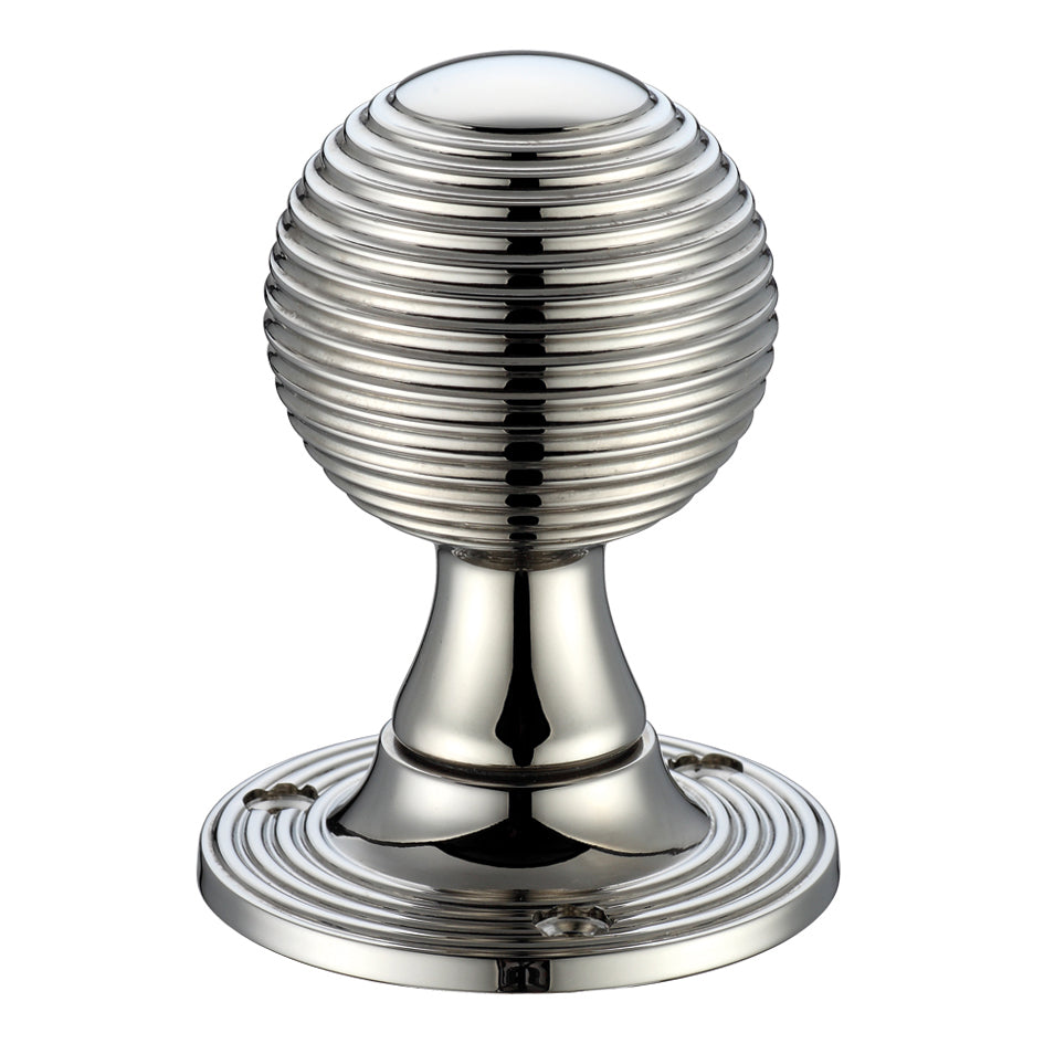 Queen Anne Mortice Knob Furniture - 60mm Rose Dia