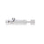100mm x 38mm / Polished Chrome