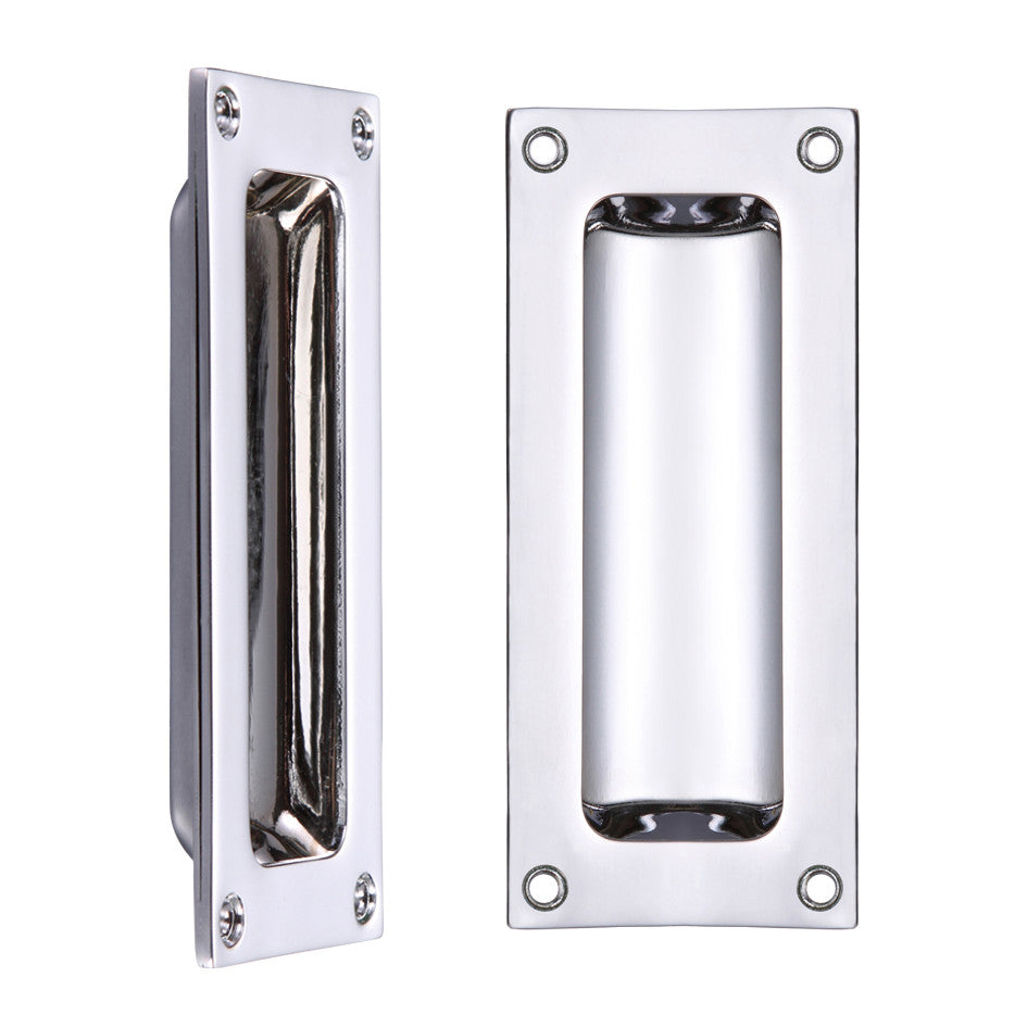 Flush Pull - 102 x 45mm 13mm Depth