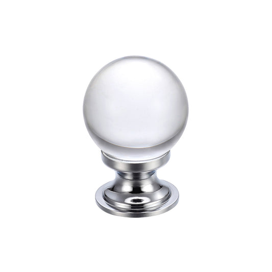 Glass Ball Cabinet Knob - 25mm