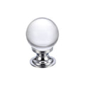 Glass Ball Cabinet Knob – Plain