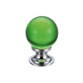 Glass Ball Cabinet Knob – Plain
