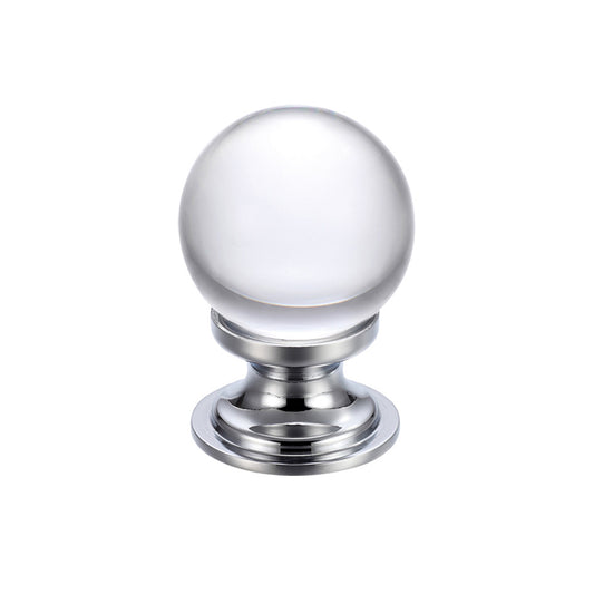 Glass Ball Cabinet Knob - 30mm