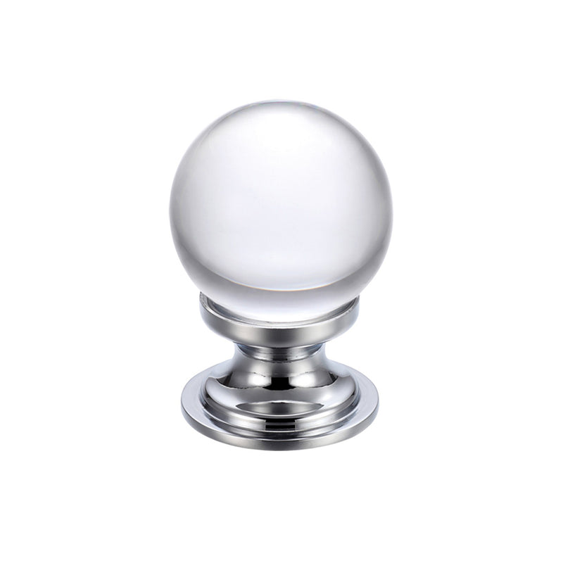 Glass Ball Cabinet Knob - 30mm