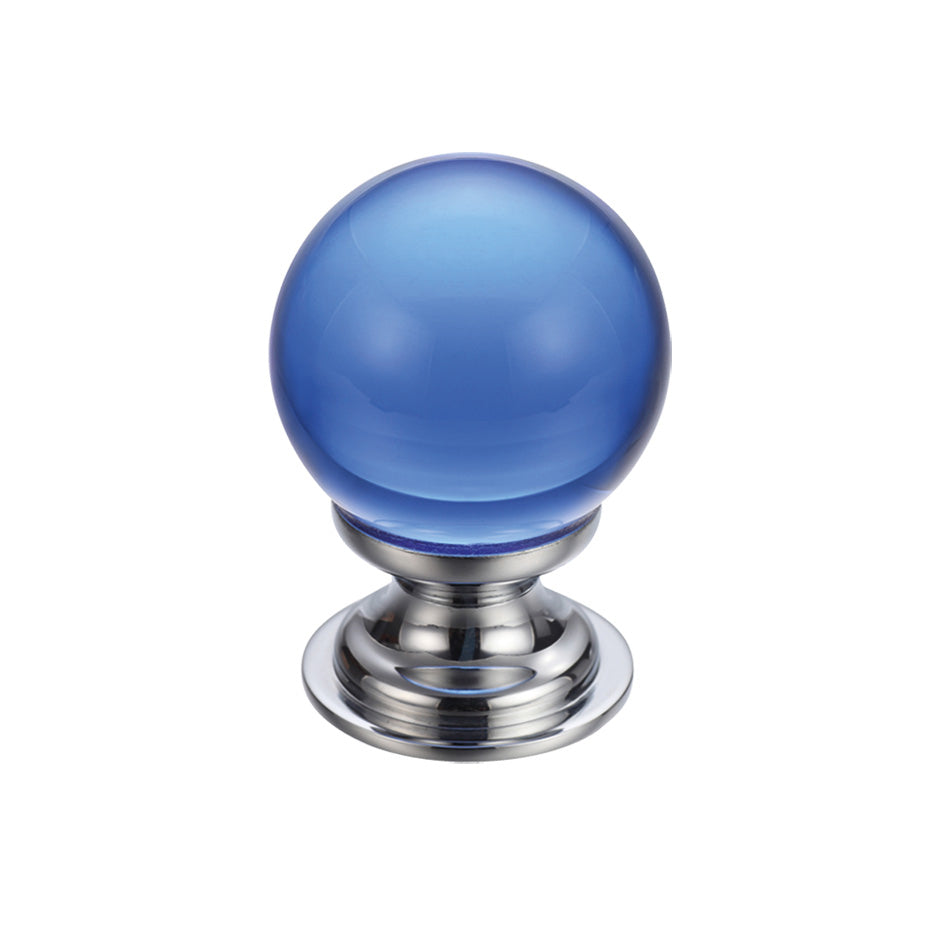 Glass Ball Cabinet Knob - 30mm