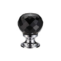 Glass Ball Cabinet Knob – Facetted