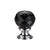 25mm / Polished Chrome / Black Glass