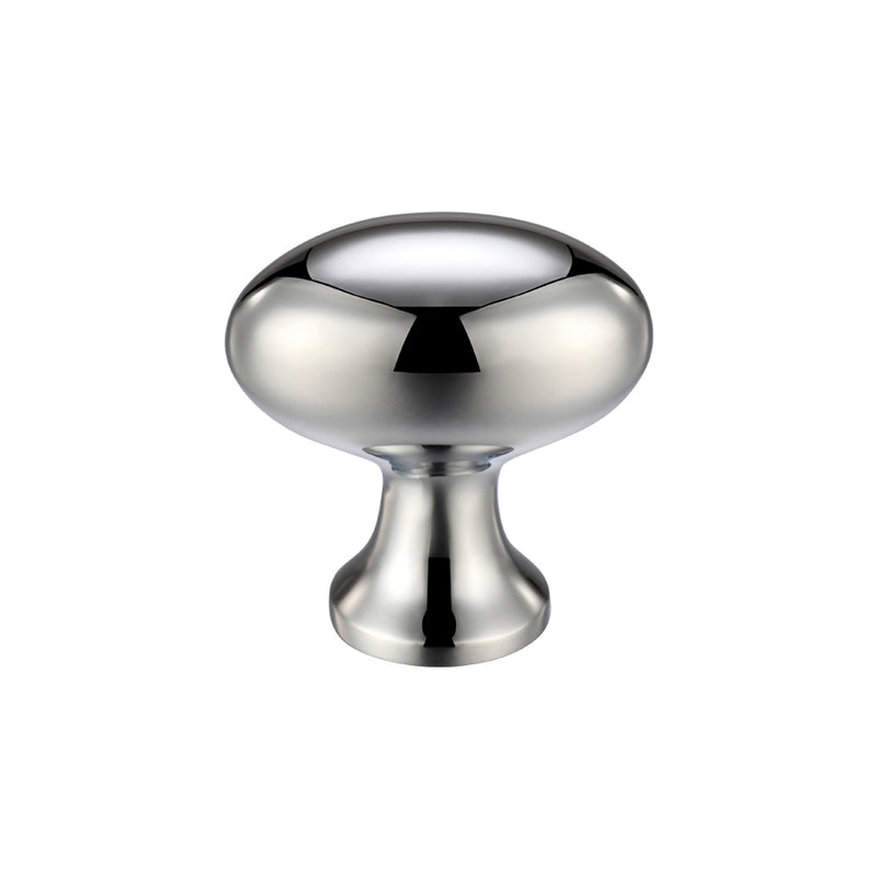Oval Cupboard Knob - 38mm Diameter