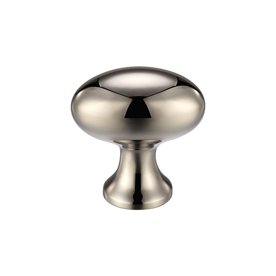 Oval Cupboard Knob - 38mm Diameter