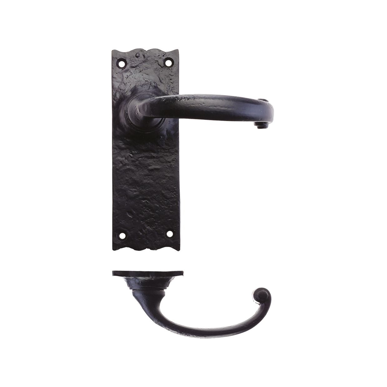 Traditional Lever on Backplate – 6"