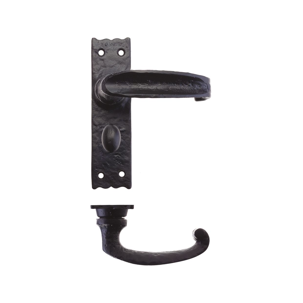 Traditional Slimline Thumb Lever on Backplate