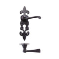 Lever on Fleur De Lys Backplate