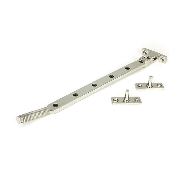 From The Anvil Window Hardware Polished Marine SS 316 12" Brompton Stay