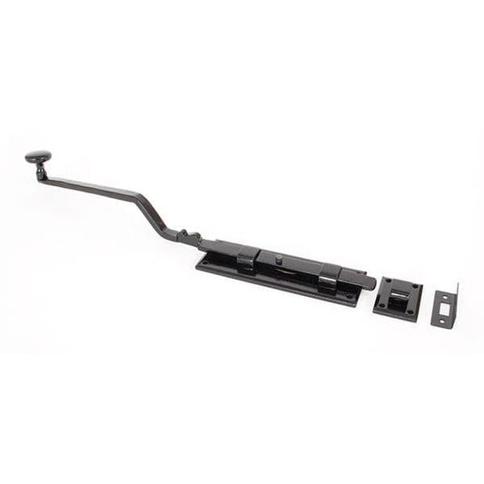 From The Anvil Bolts 6" Black 6" French Door Bolt