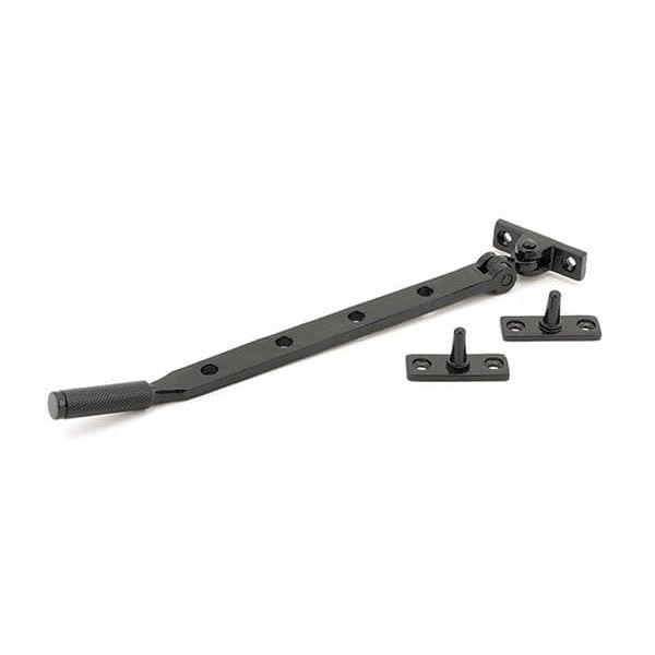 From The Anvil Window Hardware 10" Black Brompton Stay