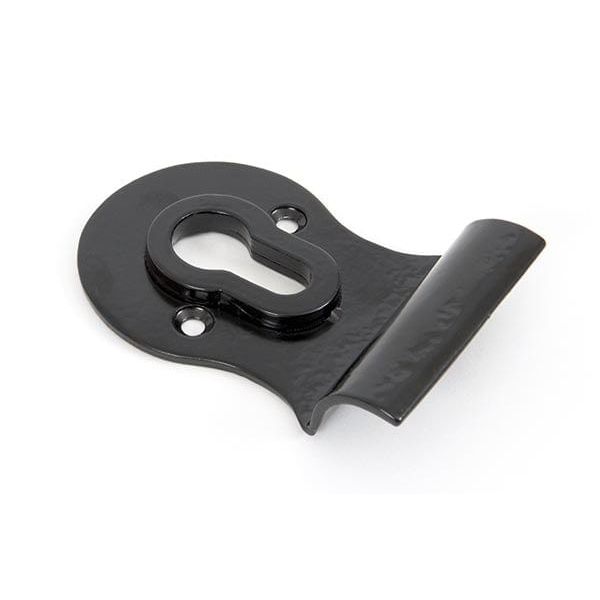 From The Anvil Rim Locks Black Black Euro Door Pull