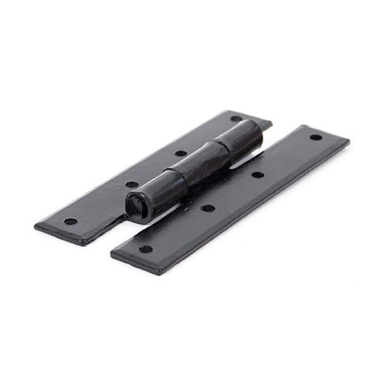 From The Anvil Hinges 4" Black H Hinge (pair)