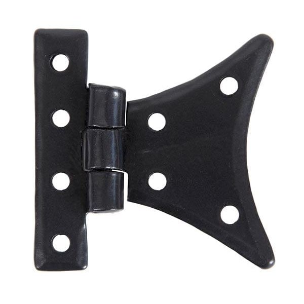 From The Anvil Hinges 2" Black  Half Butterfly Hinge (pair)