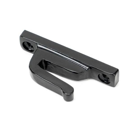 From The Anvil Window Hardware Black Black Hook Plate