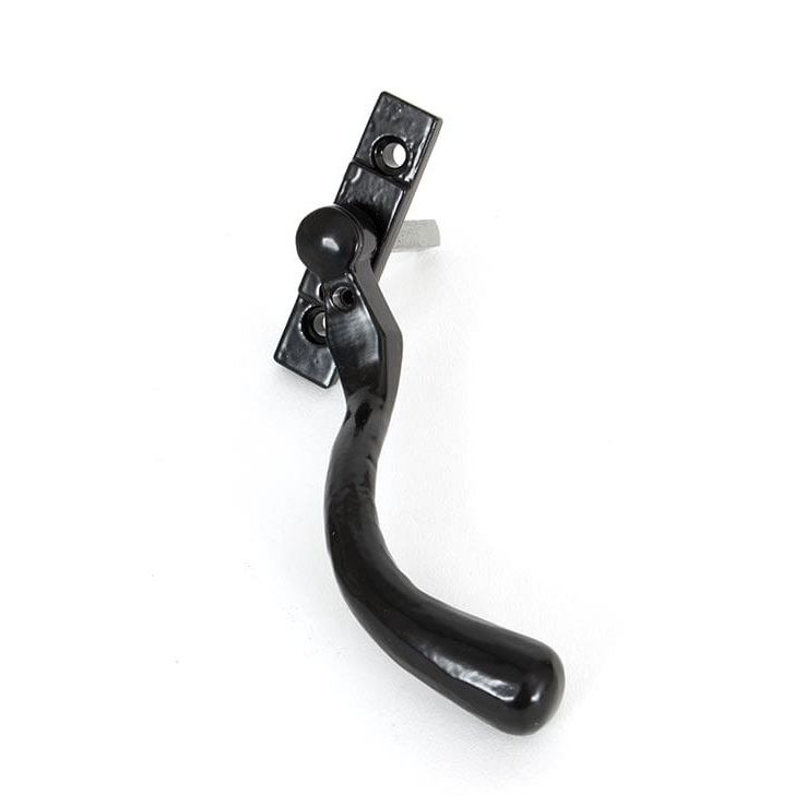 From The Anvil Window Hardware Right Hand Black Large 16mm Peardrop Espag