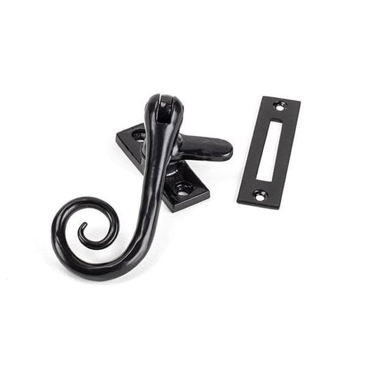 From The Anvil Window Hardware Black Black Monkeytail Fastener