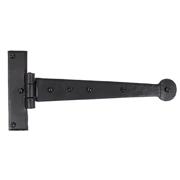 From The Anvil Hinges 9" Black Penny End T Hinge (pair)