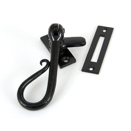 From The Anvil Window Hardware Crook fastener Black Shepherd's Crook Fastener