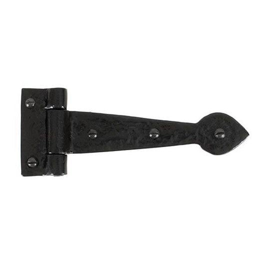 From The Anvil Hinges 6" Black Textured Cast T Hinge (pair)