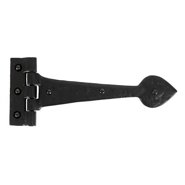 From The Anvil Hinges 10½" Black Textured Cast T Hinge (pair)