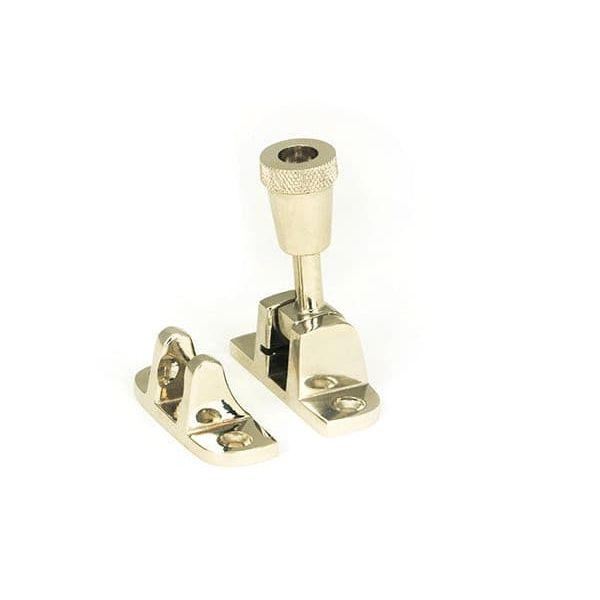 From The Anvil Window Hardware Polished Nickel Brompton Brighton Fastener (Radiused)