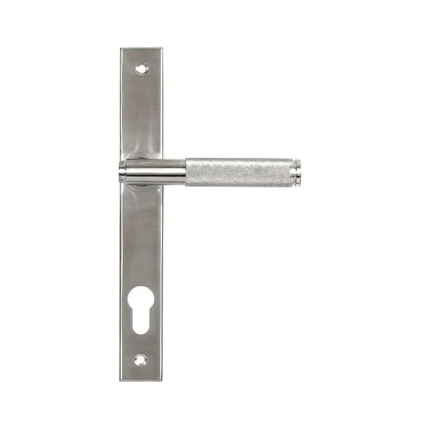 From The Anvil Window Hardware Satin Marine SS 316 Brompton Slimline Espag. Lock Set