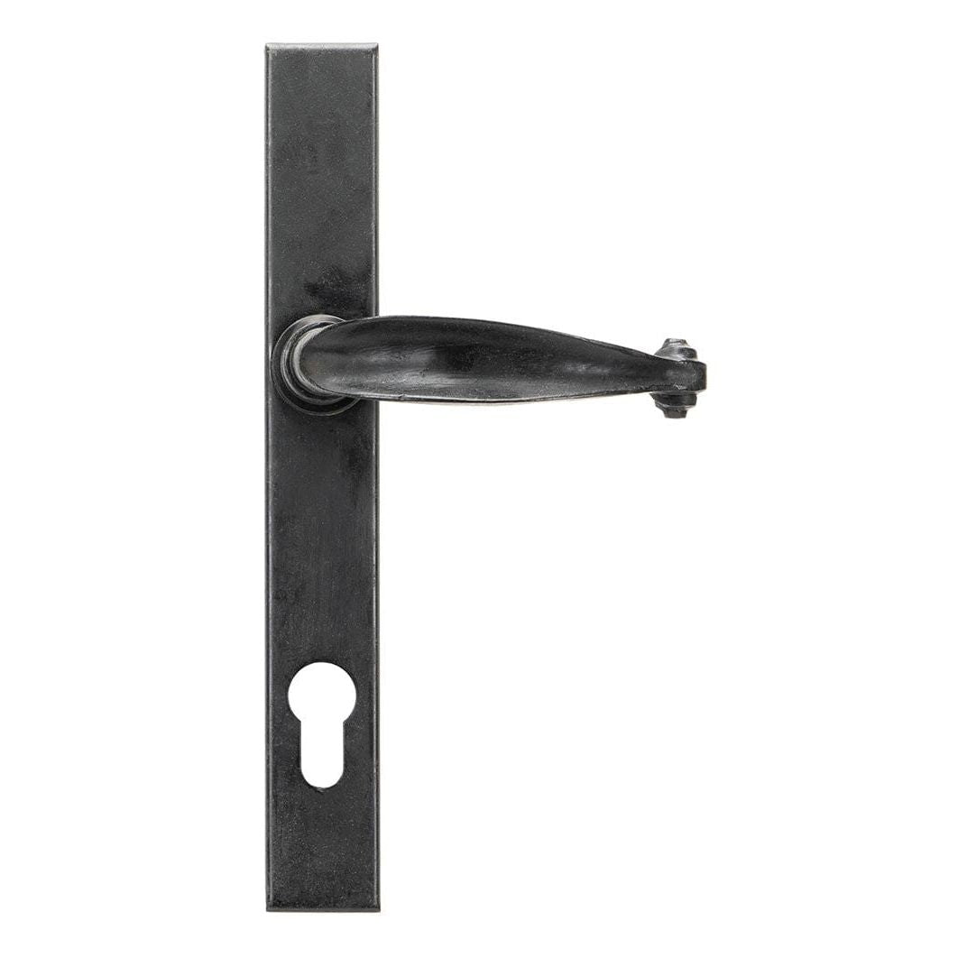 From The Anvil Window Hardware External Beeswax External Beeswax Cottage Slimline Lever Espag. Lock Set