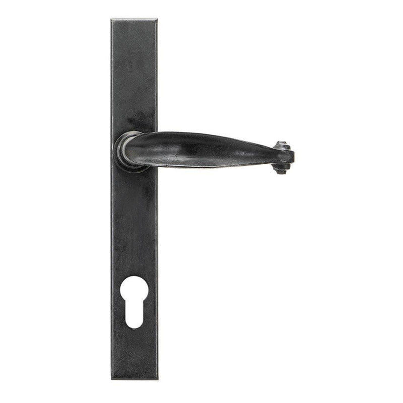 From The Anvil Window Hardware External Beeswax External Beeswax Cottage Slimline Lever Espag. Lock Set