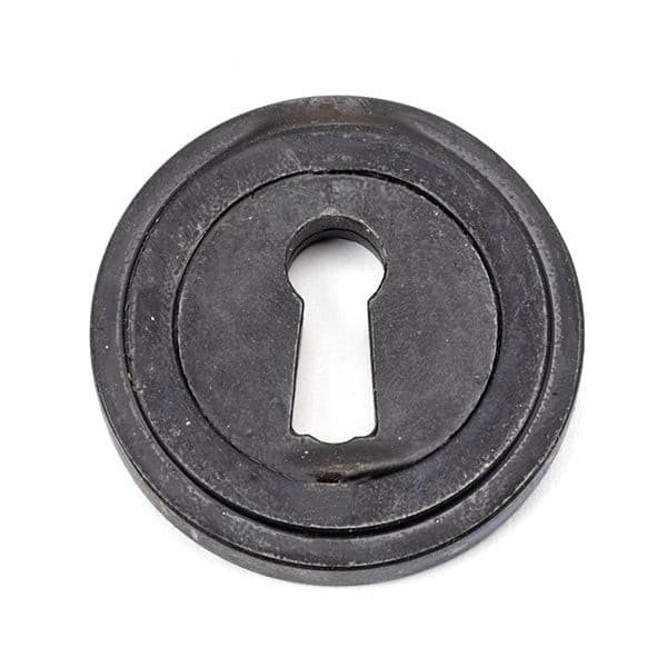 From The Anvil Escutcheons External External Beeswax Round Escutcheon