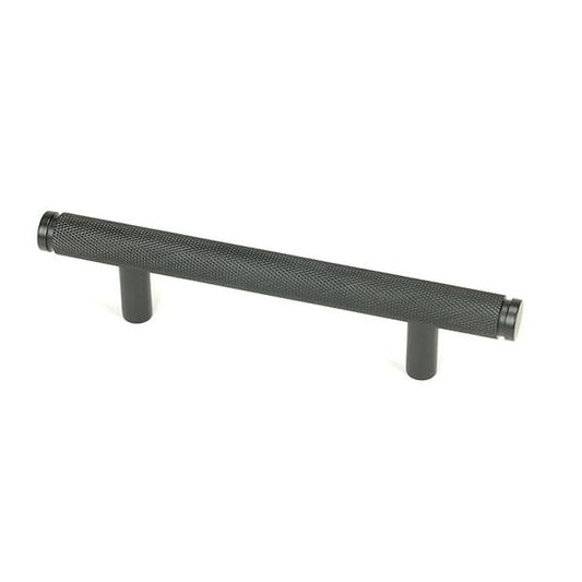 From The Anvil Cupboard Handles Small Matt Black Full Brompton Pull Handle