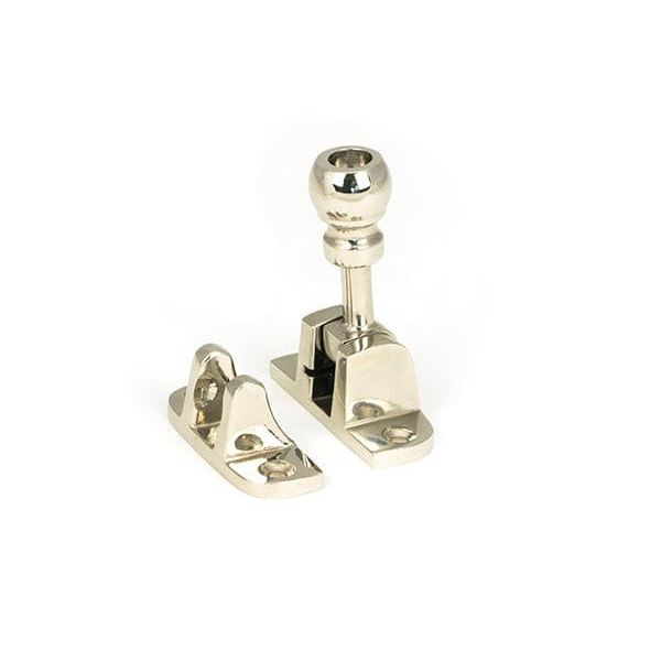 From The Anvil Window Hardware Polished Nickel Mushroom Brighton Fastener (Radiused)