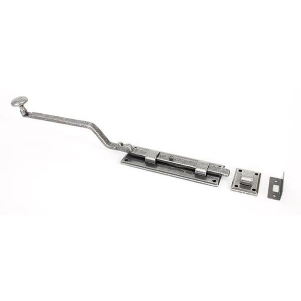 From The Anvil Bolts 6" Pewter 6" French Door Bolt