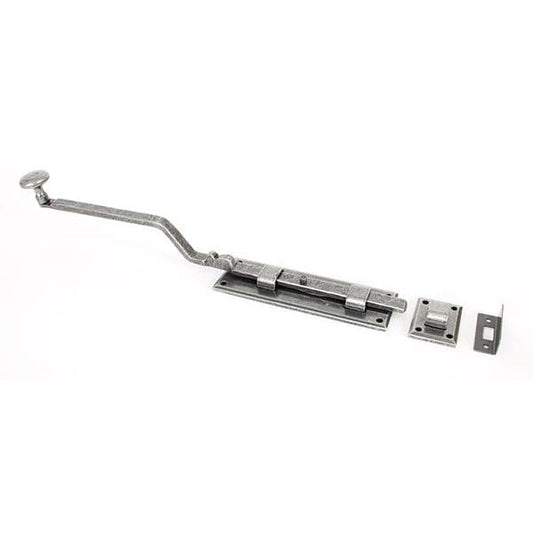 From The Anvil Bolts 6" Pewter 6" French Door Bolt