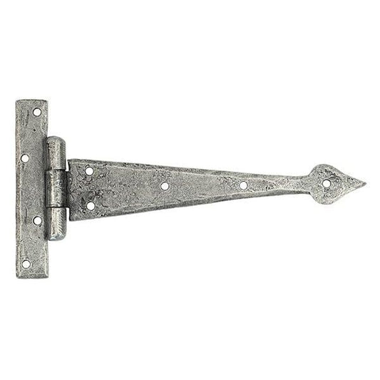 From The Anvil Hinges 9" Pewter Arrow Head T Hinge (pair)