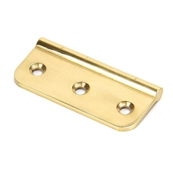 From The Anvil Hinges Polished Brass Pewter Dummy Butt Hinge (Single)