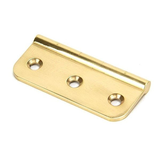 From The Anvil Hinges Polished Brass Pewter Dummy Butt Hinge (Single)
