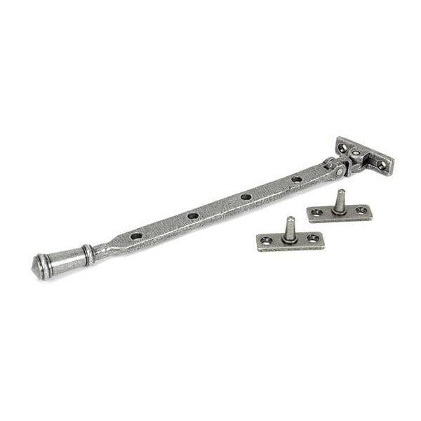 From The Anvil Window Hardware 10" Pewter Regency Stay