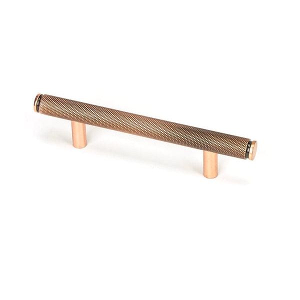 From The Anvil Cupboard Handles Small Polished Bronze Full Brompton Pull Handle