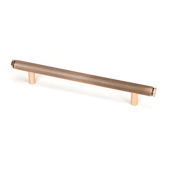 From The Anvil Cupboard Handles Medium Polished Bronze Full Brompton Pull Handle