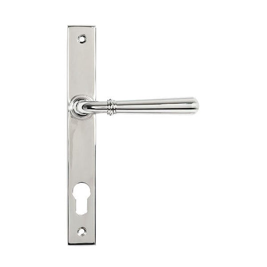From The Anvil Window Hardware Polished Marine 316 Polished Marine SS (316) Newbury Slimline Lever Espag. Lock Set