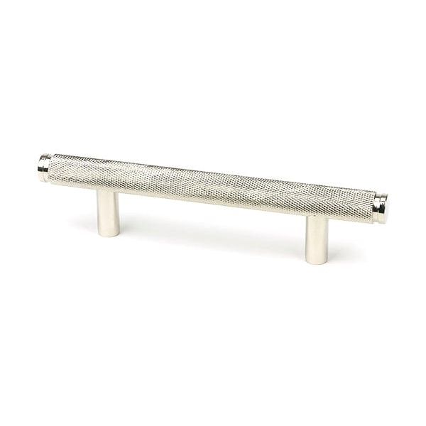 From The Anvil Cupboard Handles Small Polished Nickel Full Brompton Pull Handle