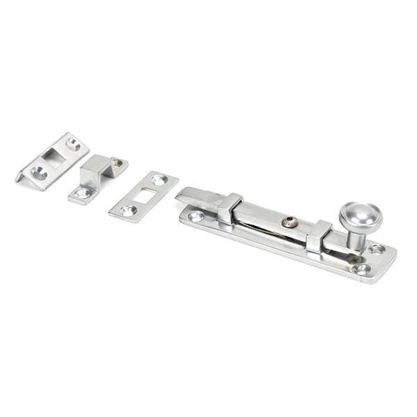 From The Anvil Bolts 4" Satin Chrome Universal Bolt