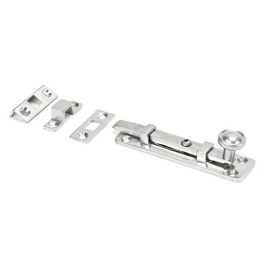 From The Anvil Bolts 4" Satin Chrome Universal Bolt