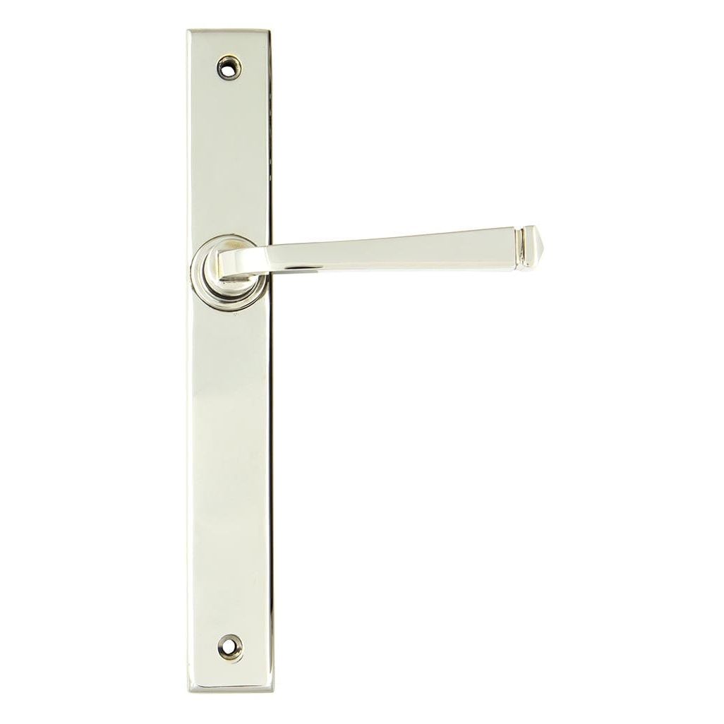 From The Anvil Handles Polished Nickel Slimline Lever Latch Set