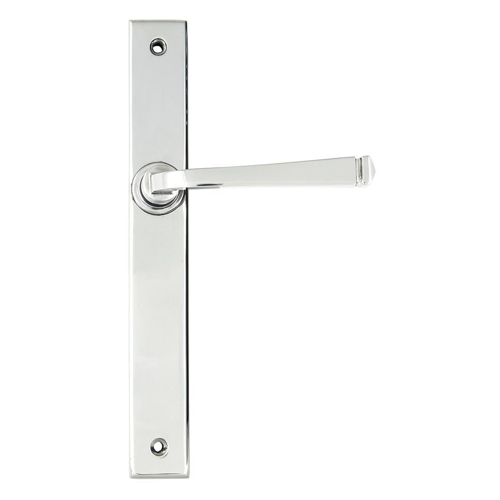 From The Anvil Handles Polished Chrome Slimline Lever Latch Set